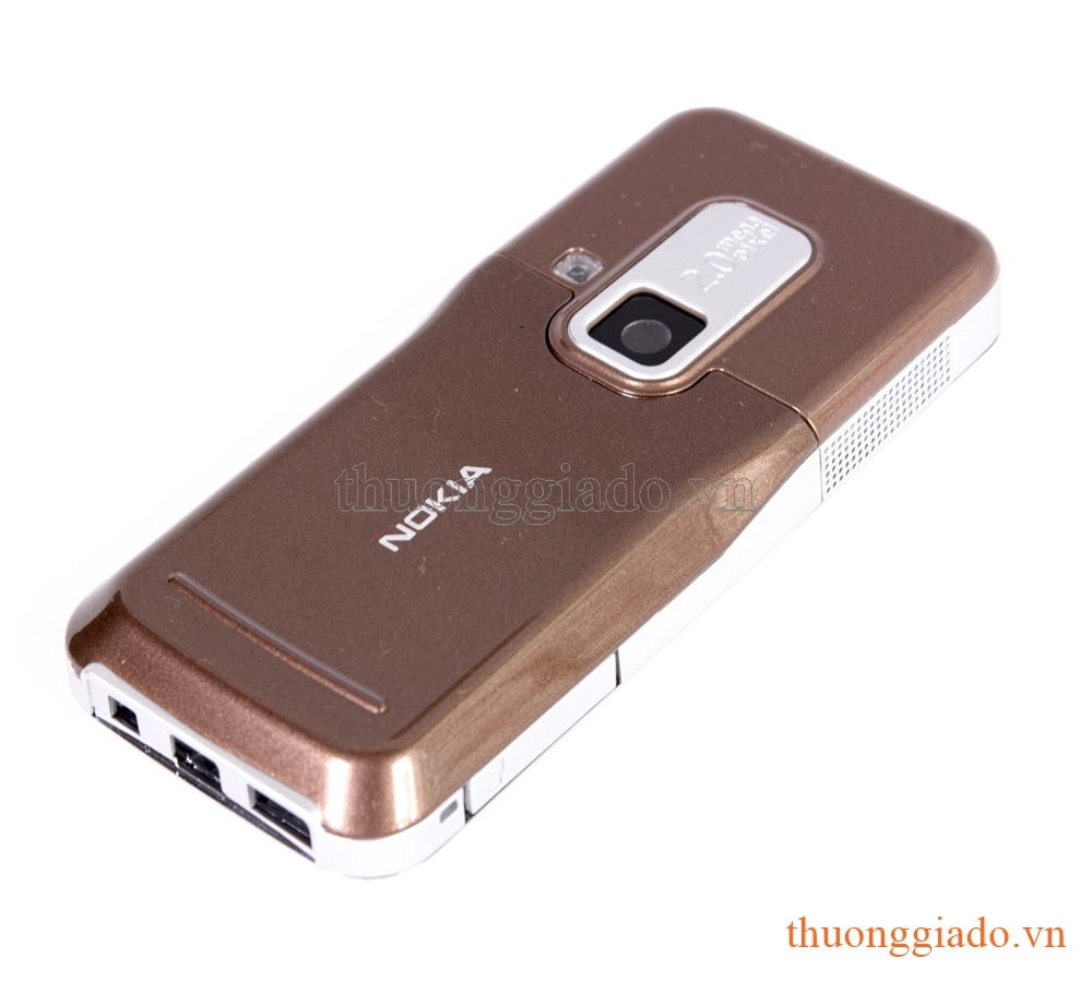 Thay vỏ Nokia 6120c màu nâu phím hồng