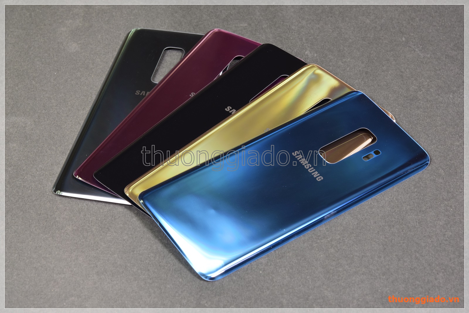 Thay kính lưng (nắp lưng) Samsung S9+/ S9 Plus/ G965, đủ màu