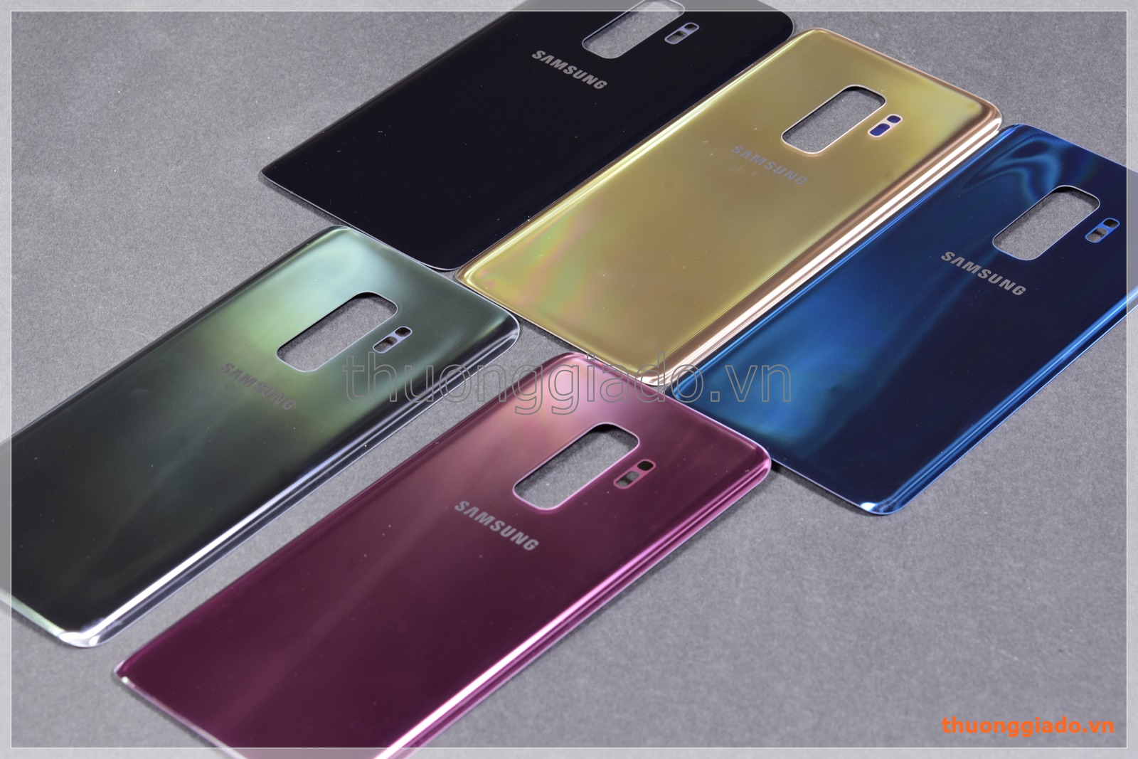 Thay kính lưng (nắp lưng) Samsung S9+/ S9 Plus/ G965, đủ màu