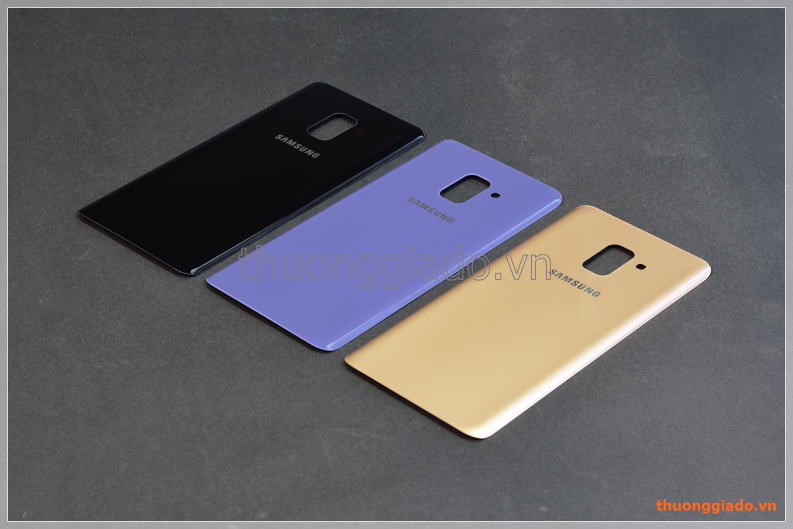 Thay nắp lưng kính Samsung Galaxy A8+/ A8 Plus/ A730 (nắp đậy pin)
