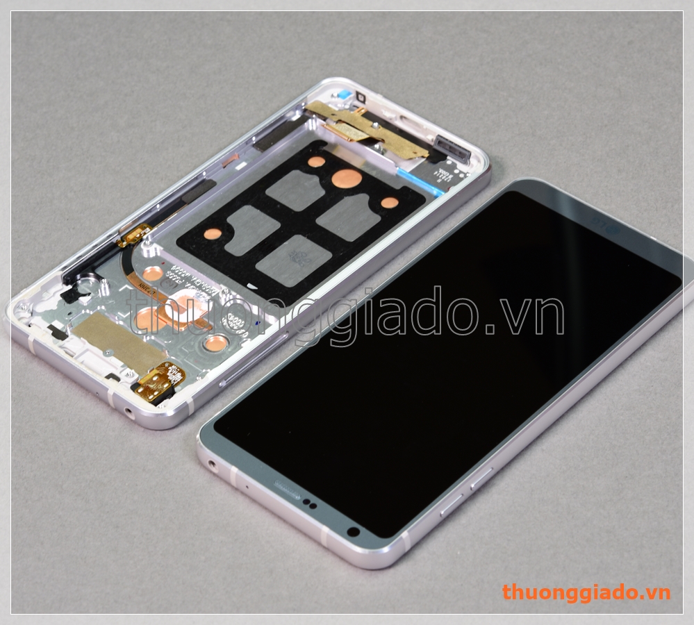 Thay màn hình LG G6 nguyên bộ (kèm viền benzel, hàng zin tháo máy)