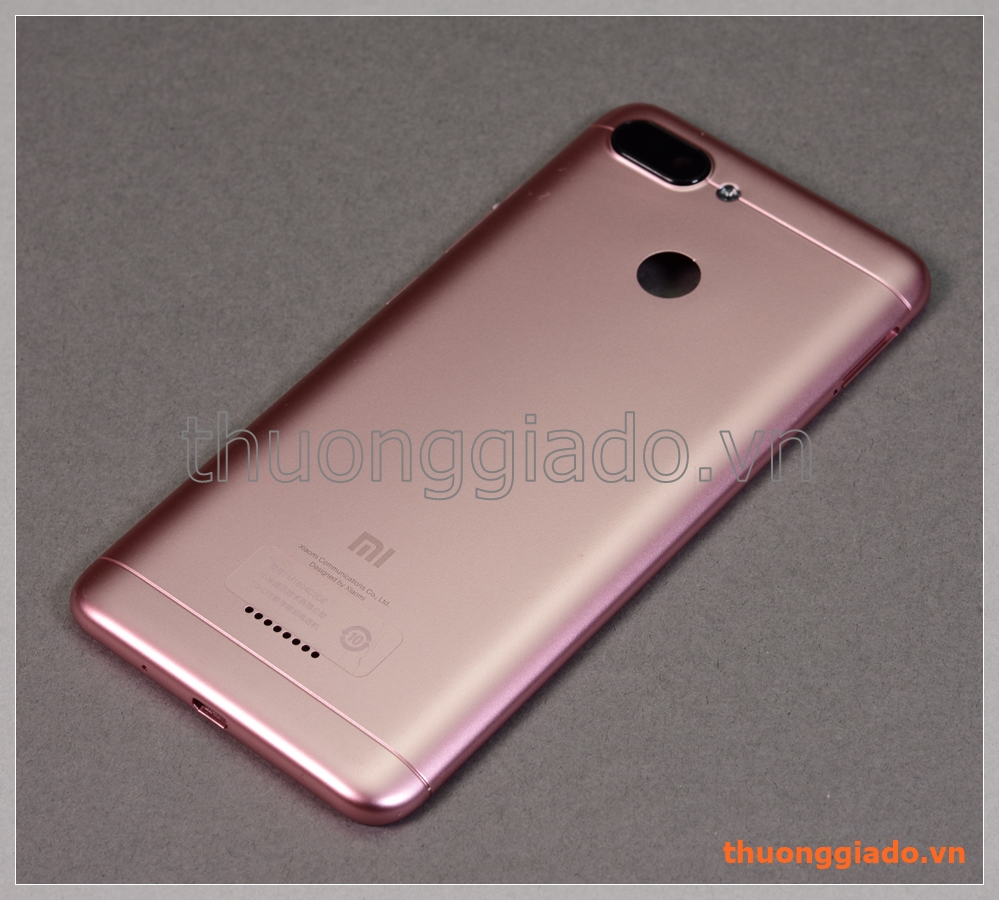 Nắp lưng Redmi 6 (5.45"), nắp đậy pin chính hãng, kèm kính camera sau