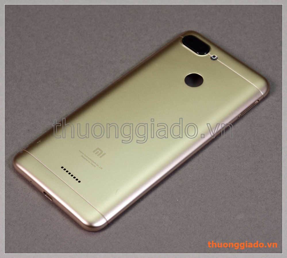 Nắp lưng Redmi 6 (5.45"), nắp đậy pin chính hãng, kèm kính camera sau