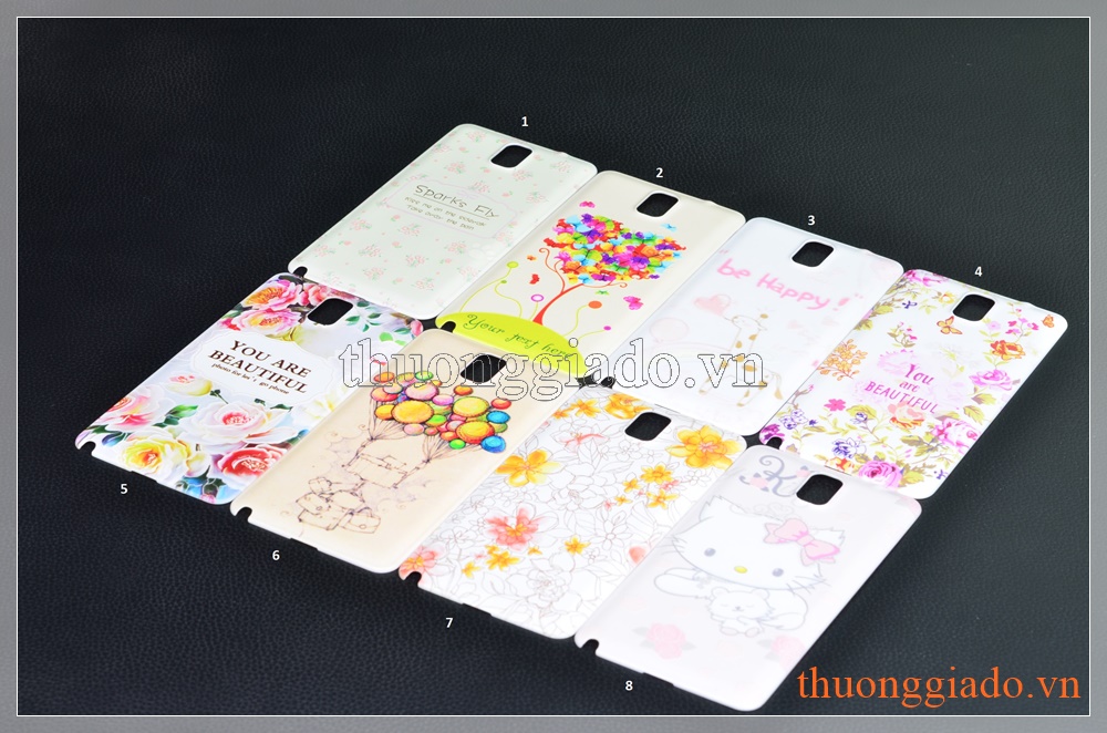 Nắp lưng Samsung Galaxy Note 3 (thiết kế thời trang, nhiều mẫu mã)