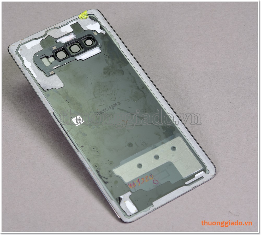 Thay nắp lưng Samsung Galaxy S10+/ G975 (gốm sứ) nắp lưng kèm kính camera sau