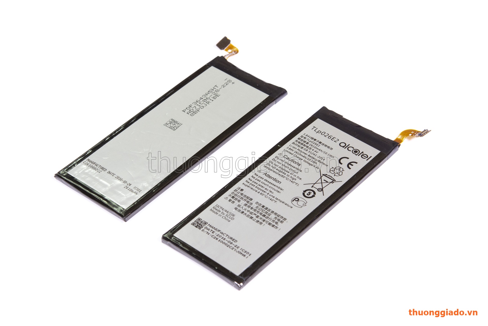 Thay pin Blackberry DTEK50 TLp026E2 Alcatel (2610mAh) Original Battery