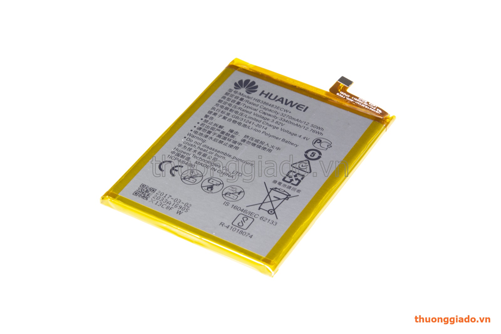 Thay pin Huawei GR5 (2017), Huawei Honor 6X, Huawei Mate 9 (5.9"), G9 Plus, HB386483ECW+