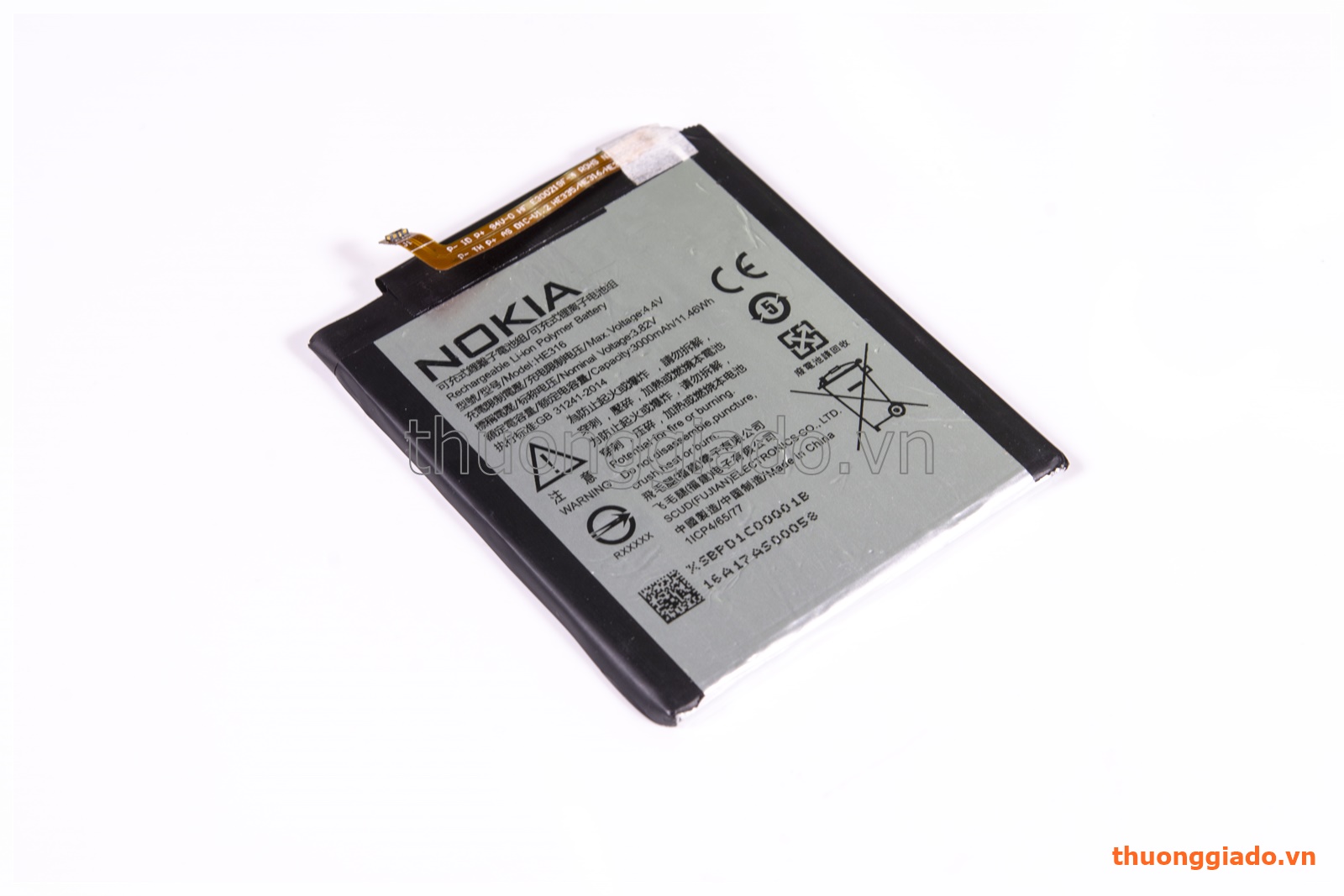 Thay pin Nokia 6 (5.5"), Nokia 6 (2017), HE316, 3000mAh
