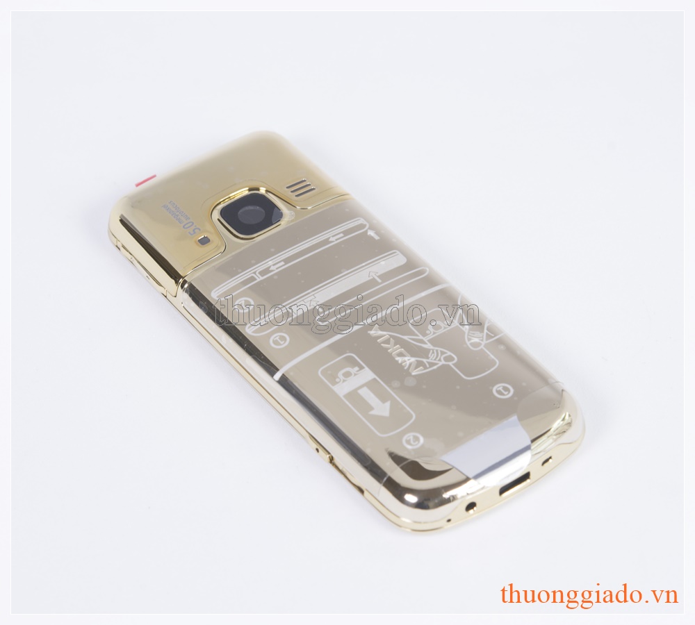 Thay vỏ Nokia 6700c Gold (nguyên bộ, gồm cả phím bấm)