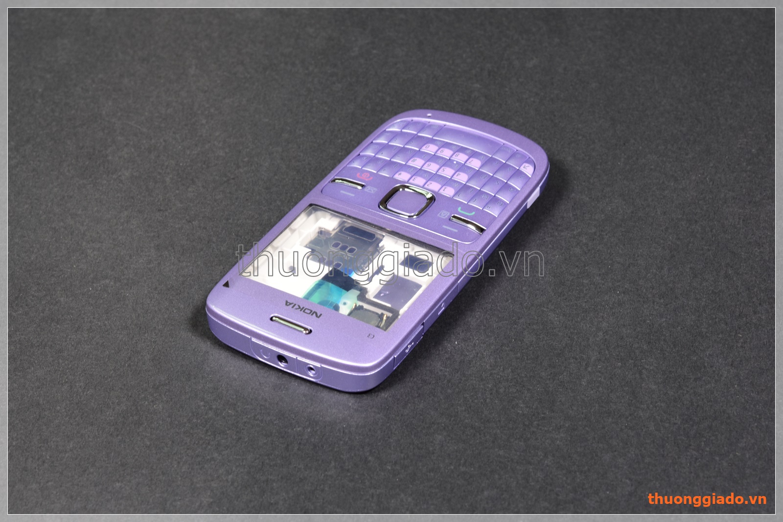 Thay vỏ Nokia C3-00 màu tím, original housing
