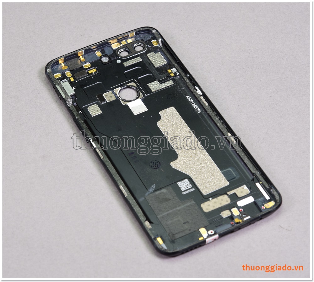 Thay vỏ OnePlus 5T,  màu ghi gương, kèm kính camera sau
