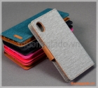 Bao da cầm tay iPhone XR (6.1"), hiệu Goospery, CANVAS DIARY