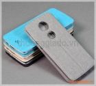 Bao da cầm tay Moto E5 Plus, Motorola flip leather case, hiệu Vili