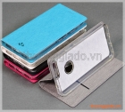 Bao da Google Pixel (5.0") flip leather case, hiệu Vili