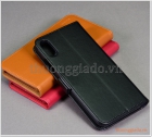 Bao da iPhone XS Max (6.5"), bao da cầm tay, nắp gập mở, hiệu G-CASE, Honour Series