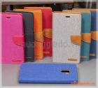Bao da thời trang Samsung Galaxy A8+/ A8 Plus/ A730 (Hiệu GOOSPERY, CANVAS DIARY)