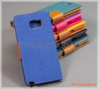 Bao da thời trang Samsung Galaxy Note 5/ N920 (Hiệu GOOSPERY, CANVAS DIARY)