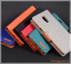 Bao da thời trang Samsung J7 Plus/ C710 (ngoài bọc vải hiệu GOOSPERY, CANVAS DIARY)