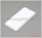 Dán kính cường lực iPhone Xs (5.8"), rìa miếng dán màu đen