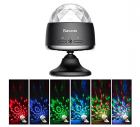 Đèn Led Baseus tích điện ánh sáng thay đổi theo tiếng nhạc,vũ trường trên ô tô