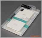 Ốp lưng silicone cho iPhone Xs Max (6.5"), ốp dẻo trong suốt, hiệu HOCO