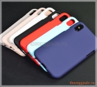 Ốp lưng silicone iPhone X (5.8"), hiệu MERCURY, Soft Feeling