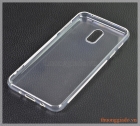 Ốp lưng silicone Samsung J7 Plus/ C710 (màu trong suốt, hiệu VU case)