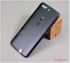 Thay vỏ OnePlus 5T,  màu ghi gương, kèm kính camera sau