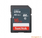 Thẻ nhớ Sandisk SDHC Ultra 16GB Class10 (48Mb/s)