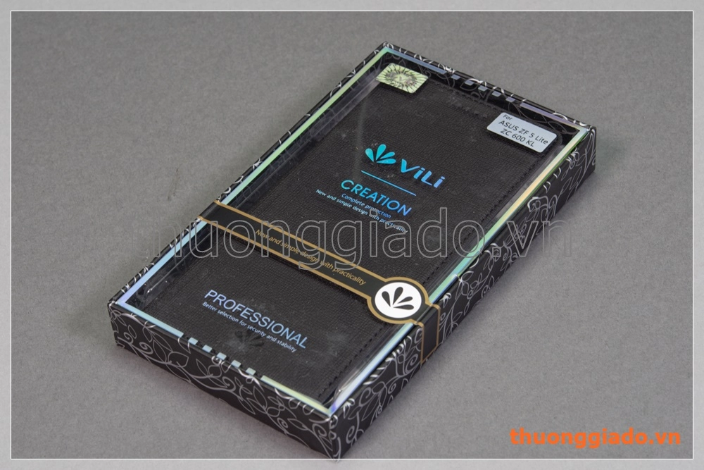 Bao da Asus ZenFone 5 Lite (ZC600KL) flip leather case, hiệu Vili