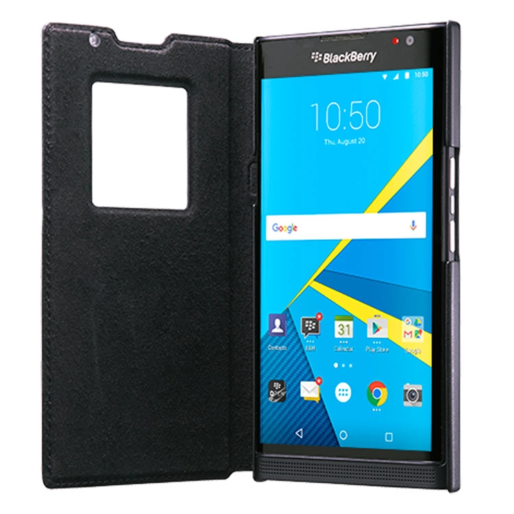 Bao da BlackBerry Priv Leather Smart Flip Case (hàng chính hãng)