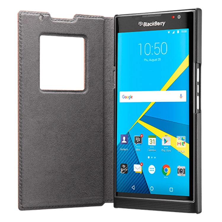 Bao da BlackBerry Priv Leather Smart Flip Case (hàng chính hãng)