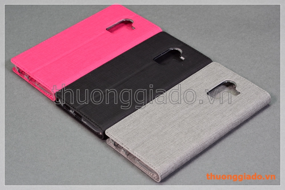 Bao da Samsung Galaxy J8 (2018)/ J810 flip leather case, hiệu Vili