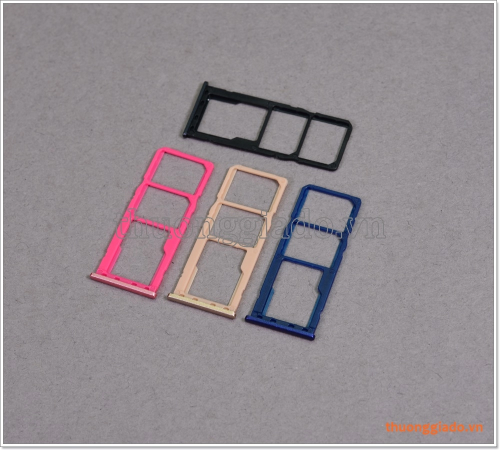Khay sim Samsung Galaxy M20, 03 ngăn đựng, kèm ngăn thẻ nhớ