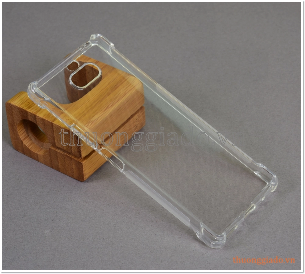 Ốp lưng silicone Sony Xperia 20, ốp dẻo trong suốt chống sốc 4 góc Ốp lưng silicone Sony Xperia 20, ốp dẻo trong suốt chống sốc 4 góc