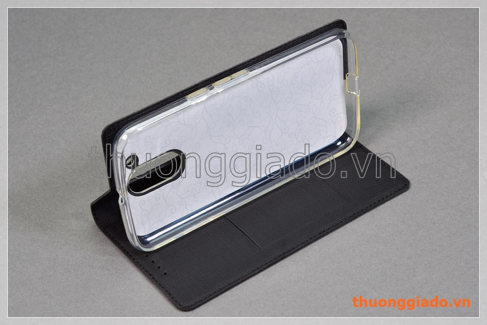 Bao da cầm tay Moto G4 Plus, Motorola flip leather case, hiệu Vili