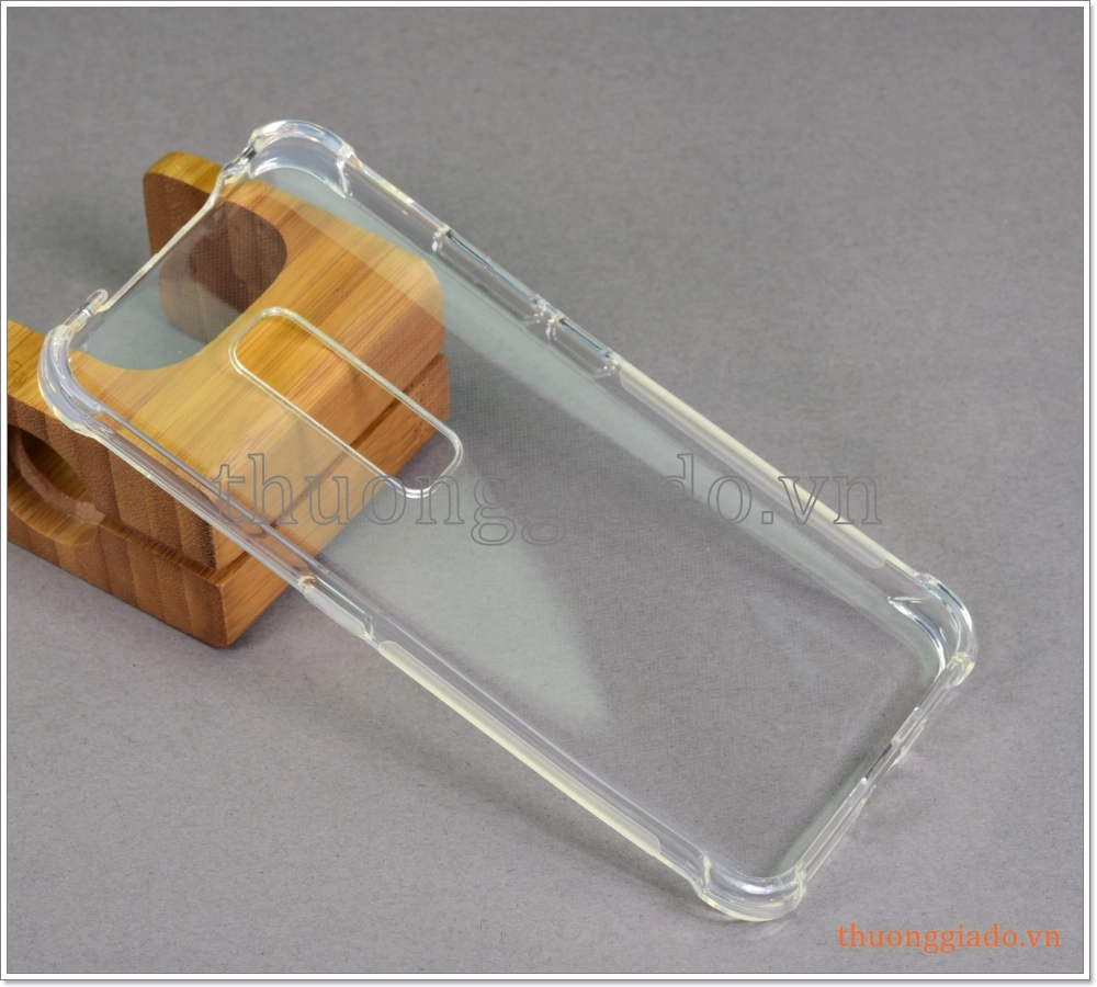 Ốp lưng Silicone Vivo V17 Pro, ốp dẻo trong suốt, chống sốc 4 góc