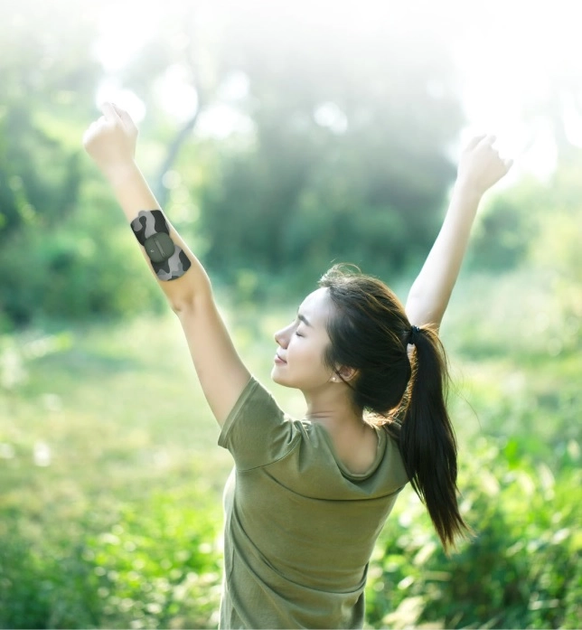 Miếng dán mát xa massage mini Xiaomi LR-H006-KUMA Miếng dán mát xa massage mini Xiaomi LR-H006-KUMA