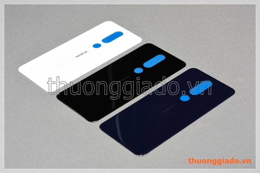 Thay kính lưng Nokia 6.1 Plus/ Nokia X6 (2018), nắp lưng kính, nắp đậy pin