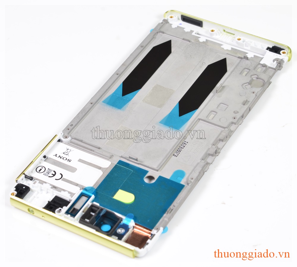 Vành viền bracket Sony Xperia XA Ultra (6.0") màu vàng