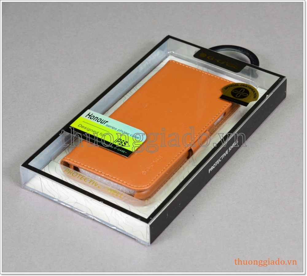 Bao da iPhone 6S, bao da cầm tay, nắp gập mở, hiệu G-CASE,  Honour Series