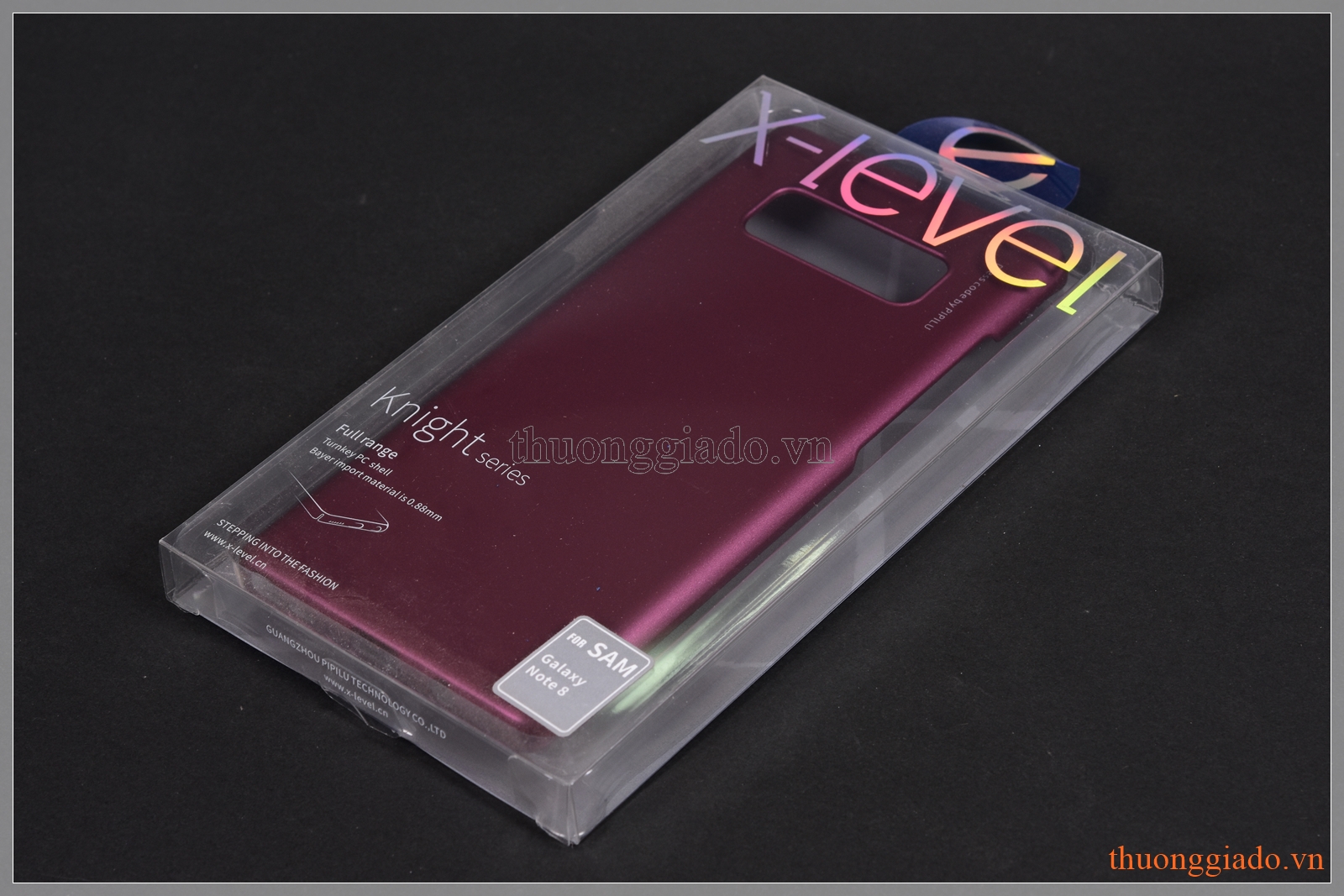 Vỏ ốp lưng Samsung Galaxy Note 8/ N950 (hiệu X-Level, Knight Series, ốp nhựa cứng)