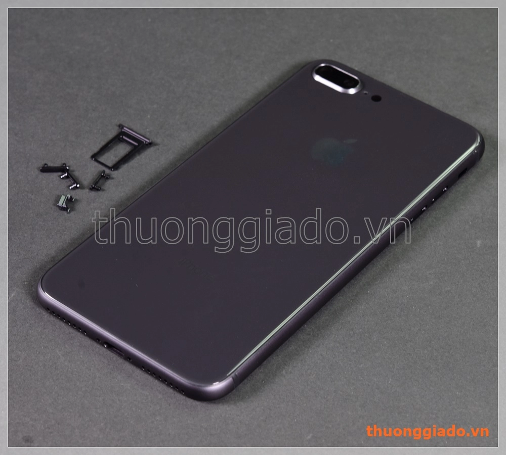 Vỏ độ iPhone  6 Plus (5.5") thành iPhone 8 Plus (5.5inch), màu xám đen