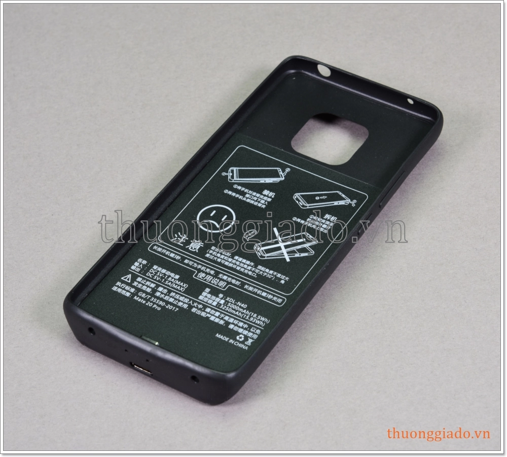 Pin dự phòng Huawei Mate 20 Pro kiêm ốp lưng bảo vệ, dung lượng 5000mAh