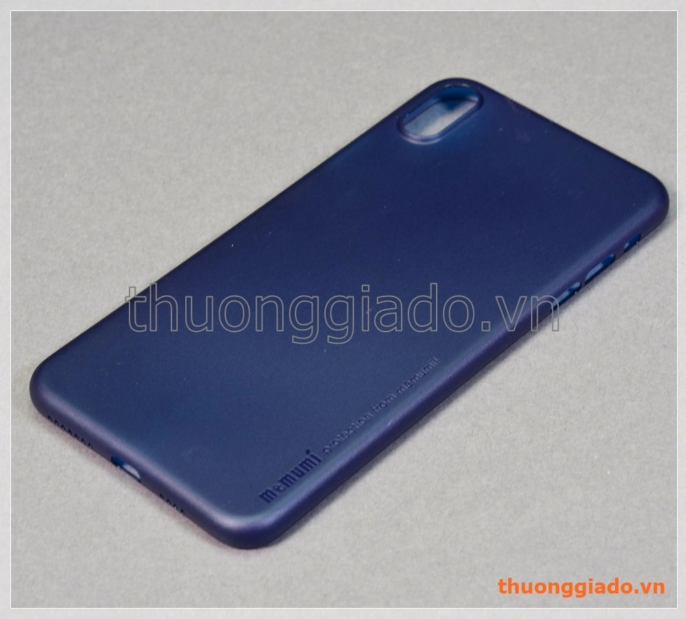 Ốp lưng iPhone Xs Max (6.5") nhựa cứng siêu mỏng, hiệu Memumi