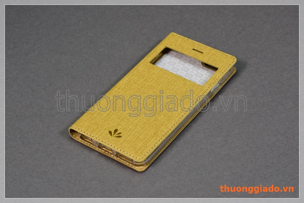 Bao da iPhone 6S (4.7"), iPhone 6 (4.7") flip leather case, cửa sổ view, hiệu Vili