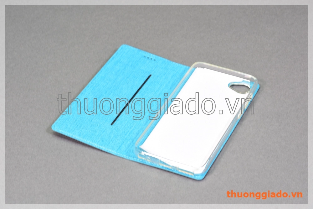 Bao da HTC Desire 12 (5.5") flip leather case, hiệu Vili