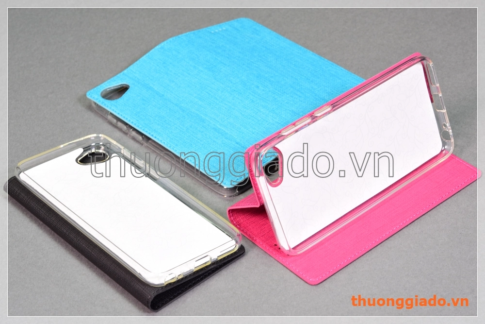 Bao da HTC Desire 12 (5.5") flip leather case, hiệu Vili