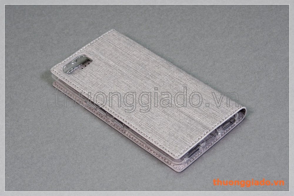 Bao da BlackBerry Keyone flip leather case (hiệu VILI)