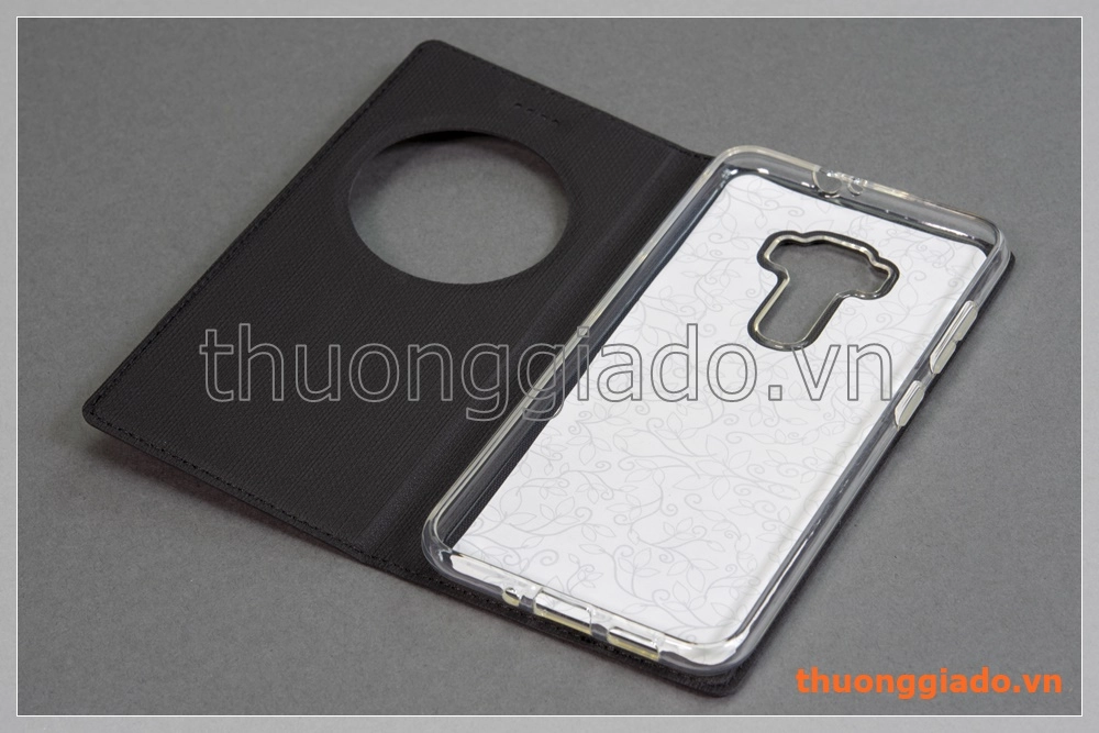 Bao da Asus Zenfone 3 (5.5") ZE552KL, có ô cửa sổ view, hiệu VILI